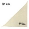 Schecker - Besticktes Halstuch, Unser Liebling mit Herz + Name [65cm - Beige]