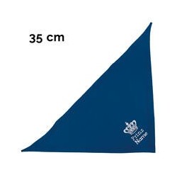 Schecker - Besticktes Halstuch Prinz + Name [35cm - Blau]