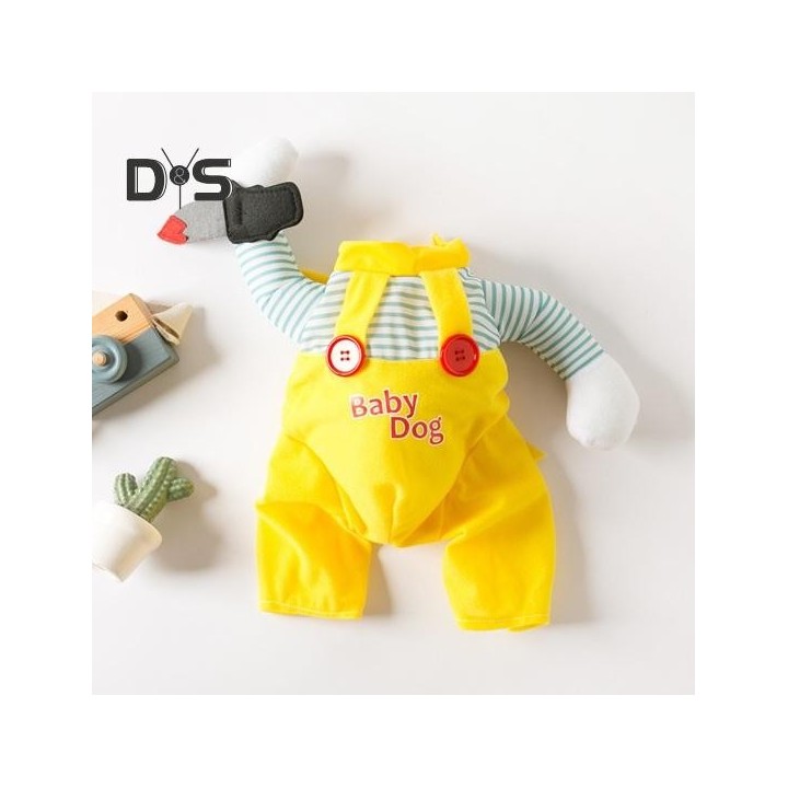 Haustier-Halloween-Kostüm für Katzen, lustiges Outfit mit verstellbaren Trägern, Plüsch-Arm, Messerbefestigung, Kleidung, Hau