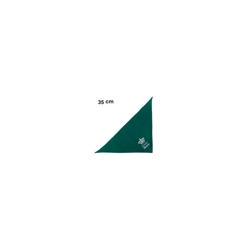 Schecker - Besticktes Halstuch Prinz + Name [35cm - Petrol]