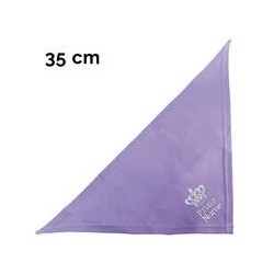 Schecker - Besticktes Halstuch Prinz + Name [35cm - Flieder]