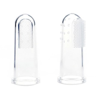 Haustier-Fingerzahnbürste, weiches Silikon, entfernt Plaque, Zahnstein, sauberer Mundgeruch, Hunde-Fingerzahnbürste