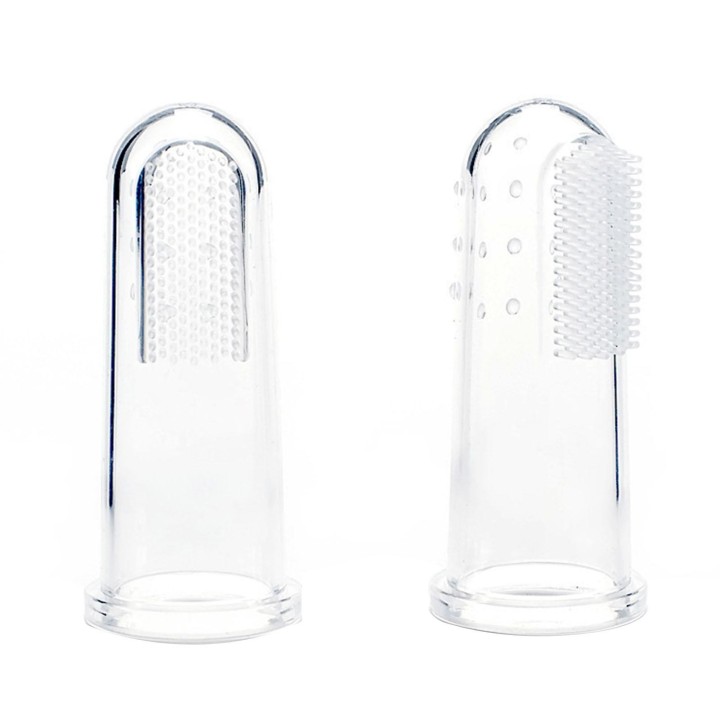 Haustier-Fingerzahnbürste, weiches Silikon, entfernt Plaque, Zahnstein, sauberer Mundgeruch, Hunde-Fingerzahnbürste