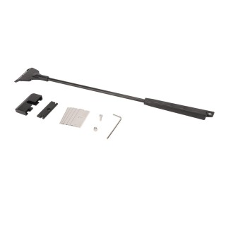 Aquarium-Algenschaber, 5 austauschbare Klingen, leichter Aquarium-Schaberreiniger für Glastanks Narrow Mouth Standard Type 34