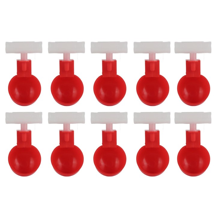 10 Set Huhn Waterer Tassen Automatische Füllung Verhindern Leckage Taube Trinken Schüssel für Enten Vögel