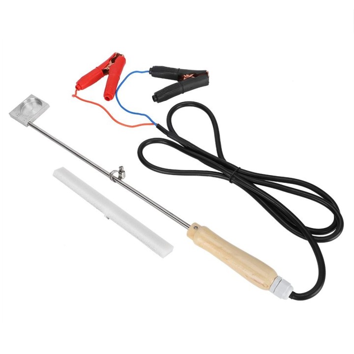 Biene Milbe Wärme Fumigator Volatilizer Bienenzucht Werkzeug Elektrode Crocodilian Clip 12V