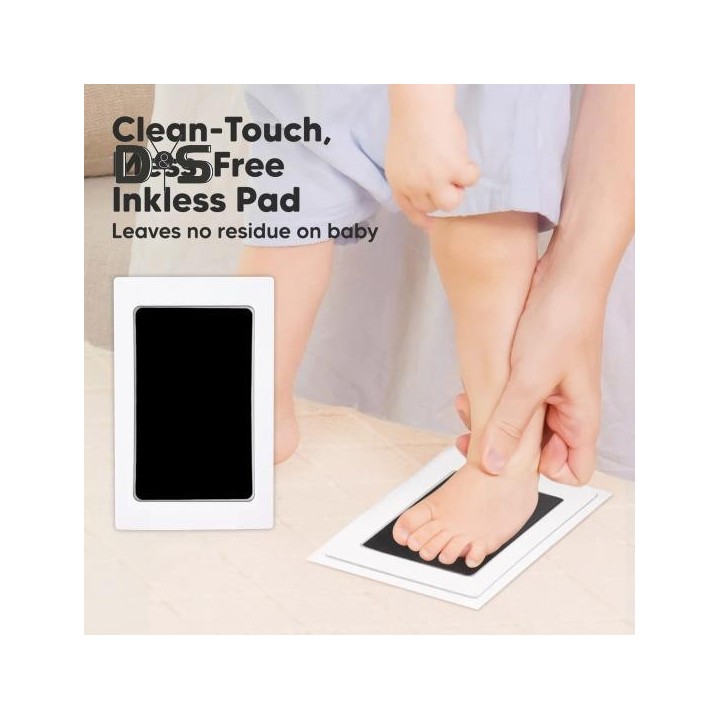 Pfotenabdruck-Set für Haustiere, für Hunde und Katzen, Clean Touch-Stempelkissen, einfach zu verwenden, antihaftbeschichtet,