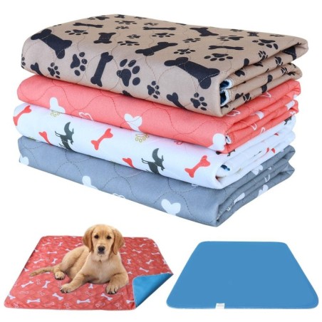 Haustiermatratze, Hunde-Urin-Pad, schnell absorbierende Matte, Teppich, Haustier-Hunde-Urin-Pad 40X60cm kaffeebraun