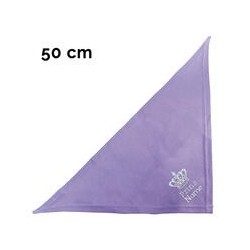 Schecker - Besticktes Halstuch Prinz + Name [50cm - Flieder]