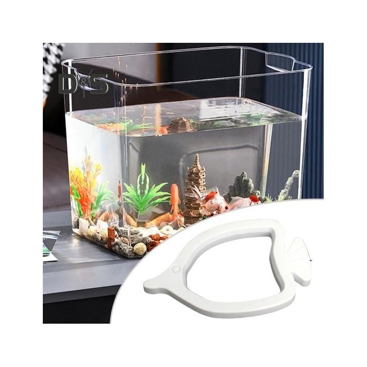 Fischfütterungsring Schwimmender Futterspender Aquarium Pflanzenringe Wasserlinsen-Management-Tool Aquarium Zubehör Angelausr