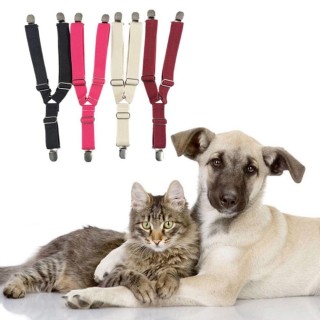 Verstellbarer Hosenträger für Hunde, Anti-Drop-Gurt, Polyester, Windeln für Hunde, Hosen, Bänder für drinnen und draußen S-G