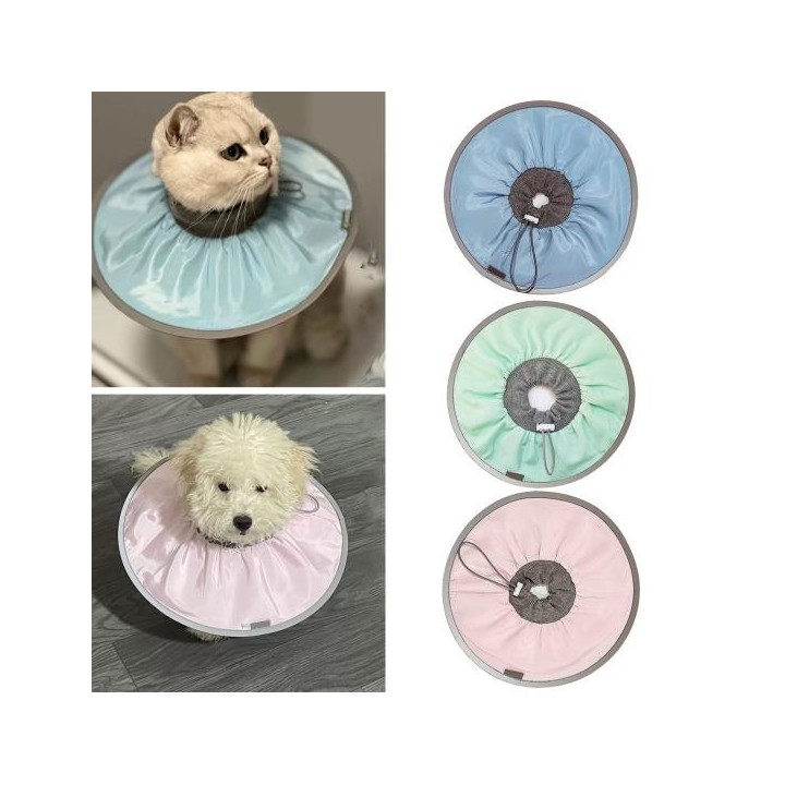 Wasserdichtes Katzen-Genesungshalsband, schützendes Halsband für Katzen nach Operationen, um Lecken und Kratzen zu verhindern