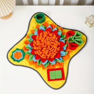 Hundeschnüffelmatte, interaktives Hundespielzeug mit langsamer Fütterung, Versteckspiel, Bereicherung für das Training und Sp