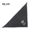 Schecker - Besticktes Halstuch Prinz + Name [65cm - Schwarz]