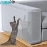 1/2/4 Stück Katzenkratzschutzpolster für Sofas, selbstklebende Schutzpolster für Haustiermöbel, Anti-Katzenkratzschutz, Couch