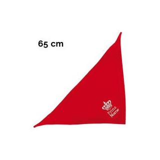 Schecker - Besticktes Halstuch Prinz + Name [65cm - Rot]