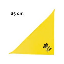 Schecker - Besticktes Halstuch Prinz + Name [65cm - Gelb]