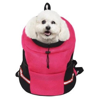 Hundetasche Katzenrucksack Sport Nylon Gestreift Universal Haustierträger Taschen Weiche Seiten Hundezubehör Tragbare Reise S