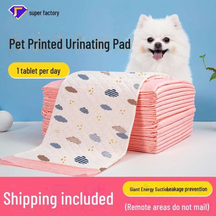 Dicke, saugfähige Hundewindel mit Deodorant – Einweg-Teddy-Haustierwindel M size 45*60 (50 pieces/pack)