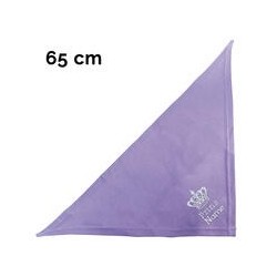 Schecker - Besticktes Halstuch Prinz + Name [65cm - Flieder]