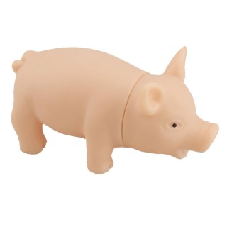 Schreiendes Schwein, klein, tragbar, Cartoon-Dekoration, Geräusch, schnaubendes Schwein, für Zuhause und Reisen, Hautfarbe