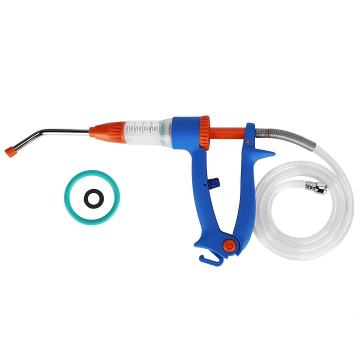 20 ml einstellbarer kontinuierlicher Impfstoffinjektor Automatisches Fütterungsinjektionswerkzeug Veterinärmedizinischer Gebr