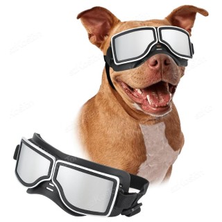 Hunde-Sonnenbrille, große und mittelgroße Hunderassen, Reiten im Freien, Fahren, UV-Schutzbrille, Haustierzubehör, staubdicht