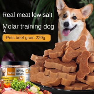 Haustierkekse, Welpen, Hundekauartikel, Leckerlis, Snack, Hunde-Mundhygiene-Spielzeug, Leder, Rindsleder, Zahnreinigungsstab