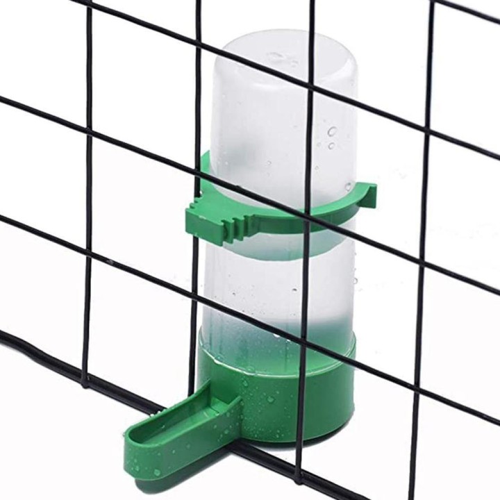 with Clip Bird Cage Hanging Food Food Dispenser Bird Water Drinker Bird Feeder Bird Supplies M-Drinker