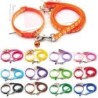 Niedliches Hundepfotenabdruck-Zugseil für Haustiere, Welpenhalsband-Set, mehrere Farben, verstellbar, Welpen-/Katzenzubehör,
