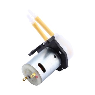 Einstellbare DC12V Dosierung Pumpe Peristaltische Kopf Aquarium Lab Analytische Flüssigkeit