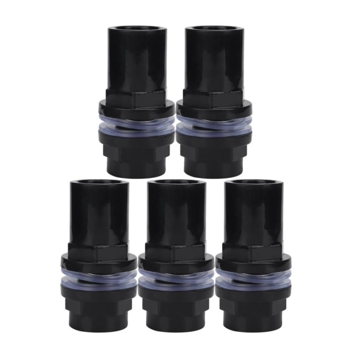 5 Teile/satz PVC Aquarium Wasser Rohr Joint Gerade Rohr Stecker Fisch Tank Zubehör(25 mm)