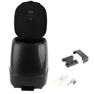 Automatischer Fischfutterspender für den Außenbereich, Timer für Teichaquarium (Ohne Akku)