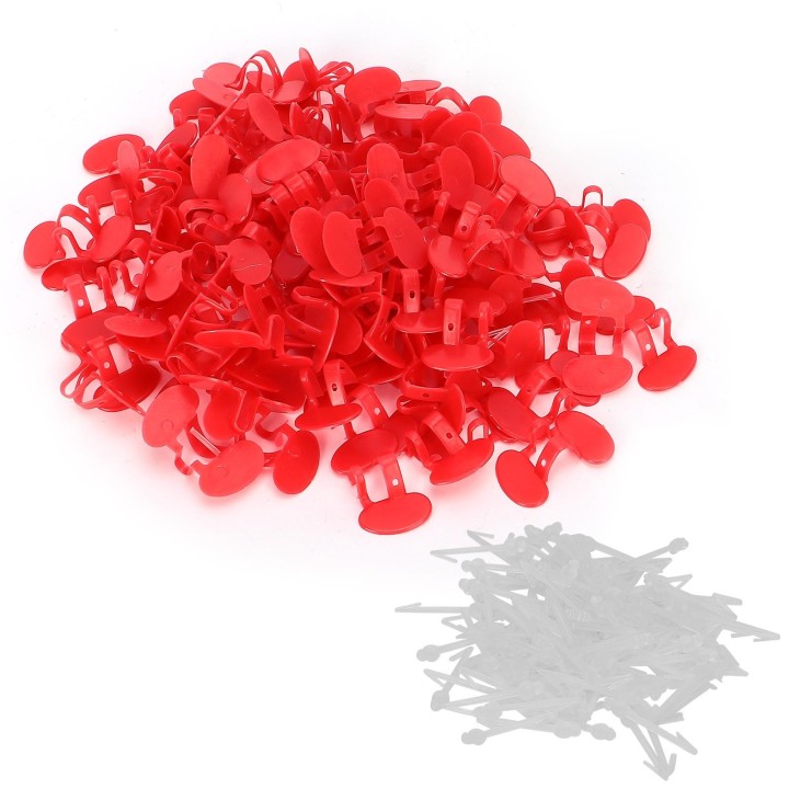 100 stücke Huhn Peeper AntiPecking Huhn Goggle mit Auge Emboli für Kleine Huhn(Doppelstrahl )