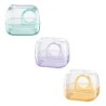 Hamster Sandbad Toilette Anti Sandbad Behälter Rennmaus Igel violett