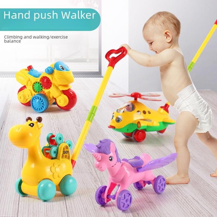 Heißes neues Cartoon-Flugzeug-Hundeausführer - großes handbetriebenes Tierspielzeug OPP Bag