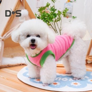 Warme Winterkleidung für Hunde, dicker Fleece-Hundeschneemantel, Thermo-Onesie-Jacke, Overall für kaltes Wetter für kleine Hu