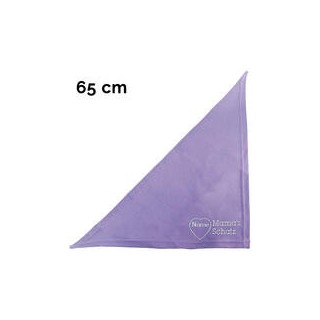 Schecker - Besticktes Halstuch Mama´s Schatz + Name im Herz [65cm - Flieder]