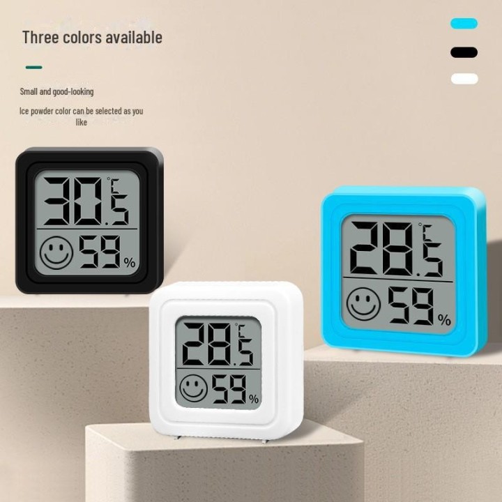 Mini Elektronisches Digitales Haustier-Thermometer-Hygrometer für Auto-Aquarium