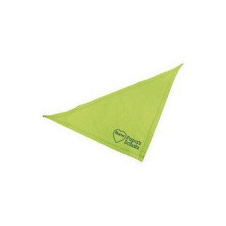 Schecker - Besticktes Halstuch Papa´s Schatz + Name im Herz [35cm - Kiwi]