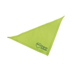 Schecker - Besticktes Halstuch Papa´s Schatz + Name im Herz [35cm - Kiwi]