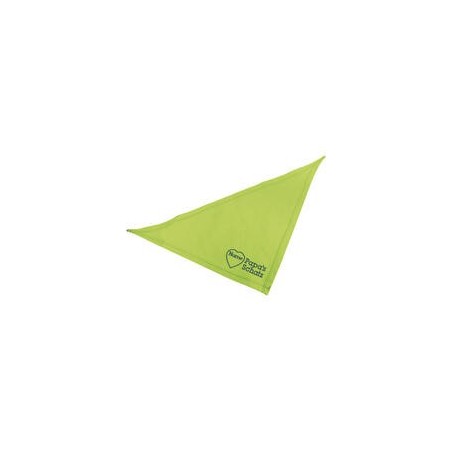 Schecker - Besticktes Halstuch Papa´s Schatz + Name im Herz [35cm - Kiwi]