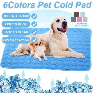 1Pack Hund Kühl Matte Sommer Pad Haustier Matte Bett für Hunde Katze Decke Sofa Atmungsaktive Sommer Waschbar Pet Liefert zub