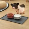 Platzset für Haustiere, auslaufsicher, leicht zu reinigen, faltbare Futtermatte für Katzen und Hunde, rutschfeste, wasserdich