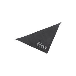 Schecker - Besticktes Halstuch Papa´s Schatz + Name im Herz [35cm - Schwarz]