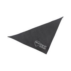 Schecker - Besticktes Halstuch Papa´s Schatz + Name im Herz [35cm - Schwarz]