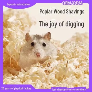 Sägemehlstreu für Kleintiere: Hamster, Chinchillas, Kaninchen, Papageien – saugfähige und desodorierende Holzspäne 1 package,