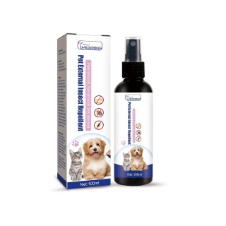 Yegbong Veterinary Formula Floh- und Zeckenspray für Hunde. Einfach anzuwendendes Flohspray für Hunde, tötet bei Kontakt, ver