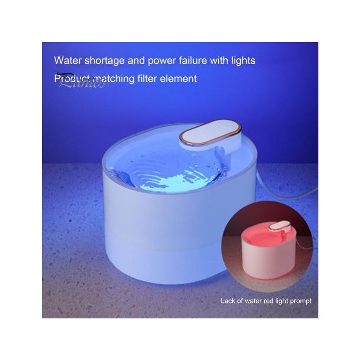 3L Pet Automatischer Wasserspender Ultra Silent Pet Trinkwasserbrunnen Geräuschloses Design USB Cats Electric Mute Pet Water