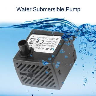 3Types Aquarium Ultra-Leise Tauchpumpe Sicheres Wasserpumpenzubehör EU Plug